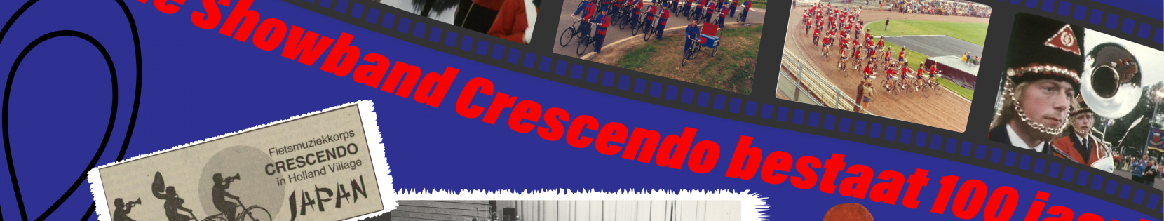 In 2022 bestaat de Bicycle Showband Crescendo 100 jaar