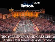 Deelname Basel Tattoo 2025 - Bicycle Showband Crescendo
