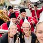 Bicycle Showband Crescendo op het marktplein