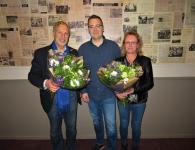 Jubilarissen Fokko Tolsma en Liesbeth Benthem-Terpstra gehuldigd