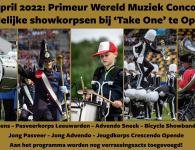 WMC-shows Noordelijke showkorpsen bij ‘Take One’ in Opende